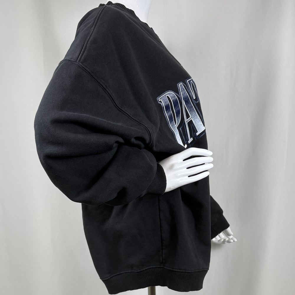 Wear by Erin Andrews Patriots Super Bowl LIX Black Sweatshirt - Picture 3 of 6